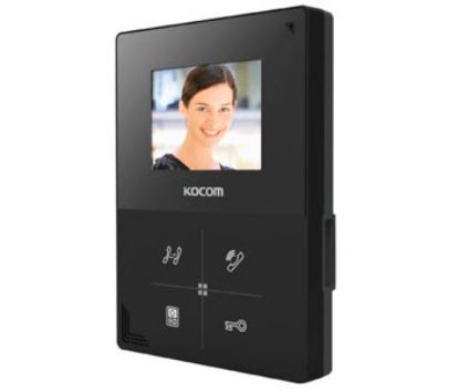  Зображення KOCOM KCV-401EV (black) 