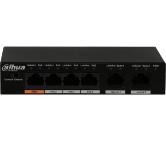  Зображення Dahua DH-PFS3006-4ET-60 