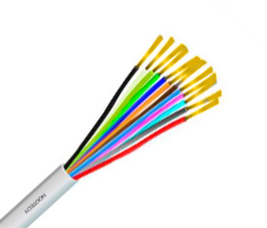  Зображення Viatec Кабель 12x0.22 