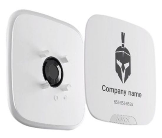  Зображення Ajax Ajax Brandplate 10 шт. (Белый) 