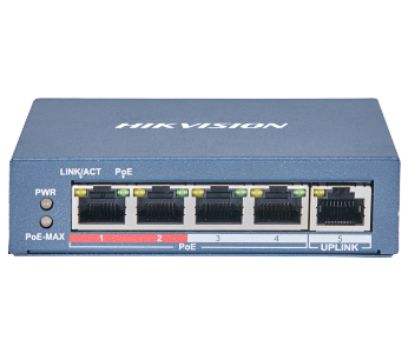  Зображення Hikvision DS-3E0105P-E(B) 