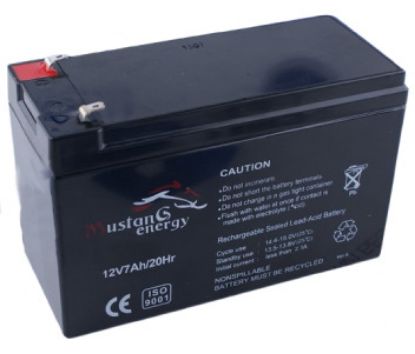  Зображення Mustang Energy Mustang Energy 12V7,2Ah/20Hr 