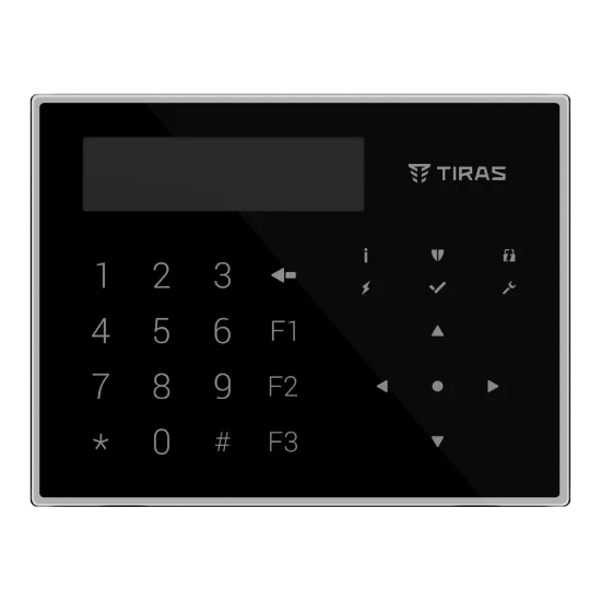  Зображення Tiras Tiras K- GLCD (black) 