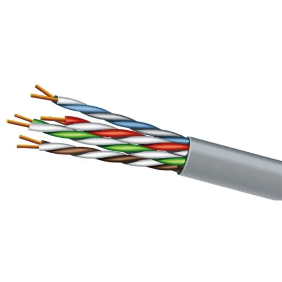  Зображення ЗЗКМ Cat. 5e U/UTP PE 4х2х24 AWG (к) (70329) бухта 500м. 