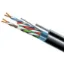  Зображення ЗЗКМ Cat. 5e F/UTP PE 4х2х24 AWG + S. M. трос (к)(72113) бухта 500м. 