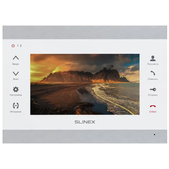  Зображення Slinex SL-07IPHD (silver/white) 