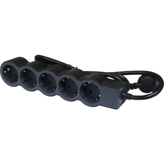  Зображення Legrand СТАНДАРТ 5х2К+З розеток, 16 А 