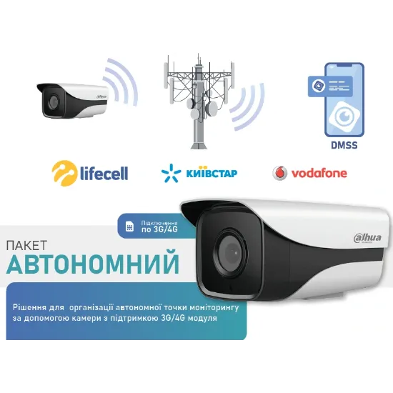 Зображення Dahua Warkit (4G) 