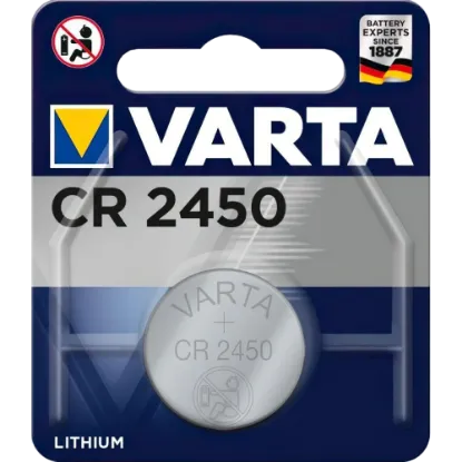  Зображення Varta VARTA CR 2450 BLI 1 LITHIUM 