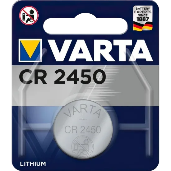  Зображення Varta VARTA CR 2450 BLI 1 LITHIUM 