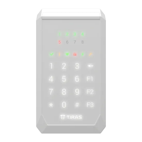  Зображення Tiras Tiras K-PAD8 (white) 