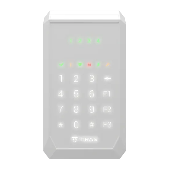  Зображення Tiras Tiras K-PAD4 (white) 
