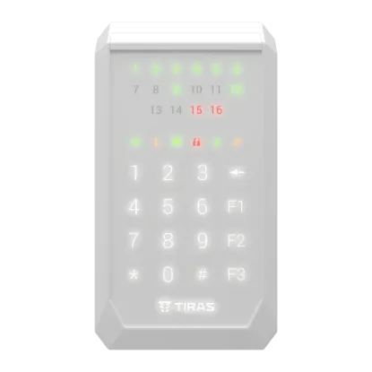  Зображення Tiras Tiras K-PAD16 (white) 