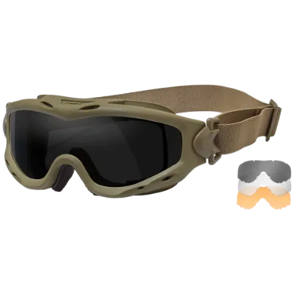  Зображення Wiley X SPEAR Dual Сірі/Прозорі/Помаранчеві лінзи 