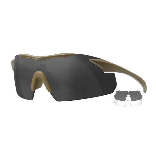  Зображення Wiley X VAPOR 2.5 Сірі/Прозорі лінзи 