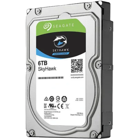  Зображення Seagate Seagate SkyHawk HDD 6TB 5400rpm 256MB ST6000VX001 