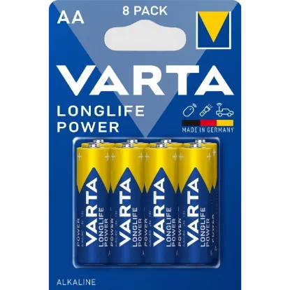  Зображення Varta VARTA LONGLIFE POWER AA BLI 8 шт 