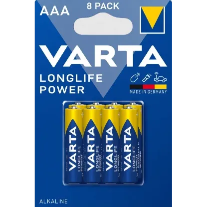  Зображення Varta VARTA LONGLIFE POWER AAA BLI 8 шт 