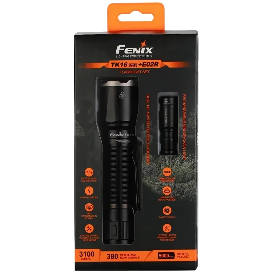  Зображення Fenix Fenix TK16 V2.0 + E02R 