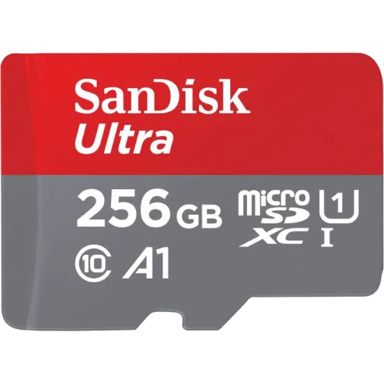  Зображення SanDisk SANDISK 256GB Ultra microSDHC UHS-I Card A1 Class 10 