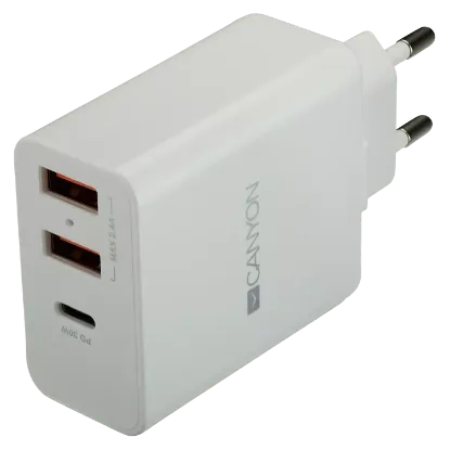  Зображення Canyon Canyon H-08 white (QC/PD 30W) 