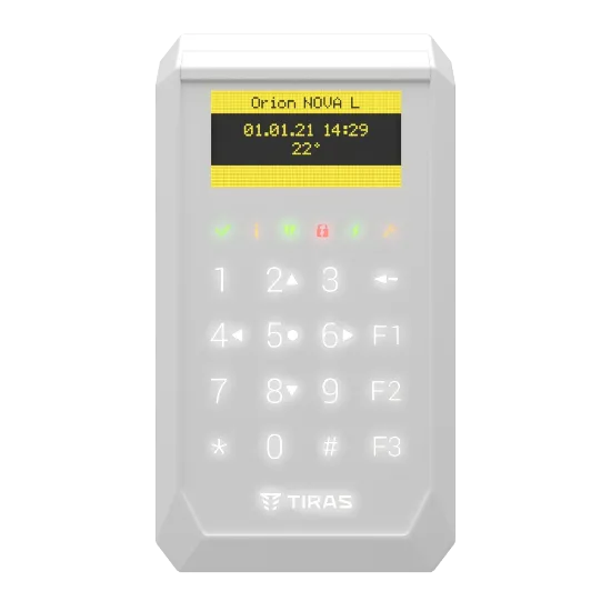  Зображення Tiras Tiras K-PAD OLED+ white 