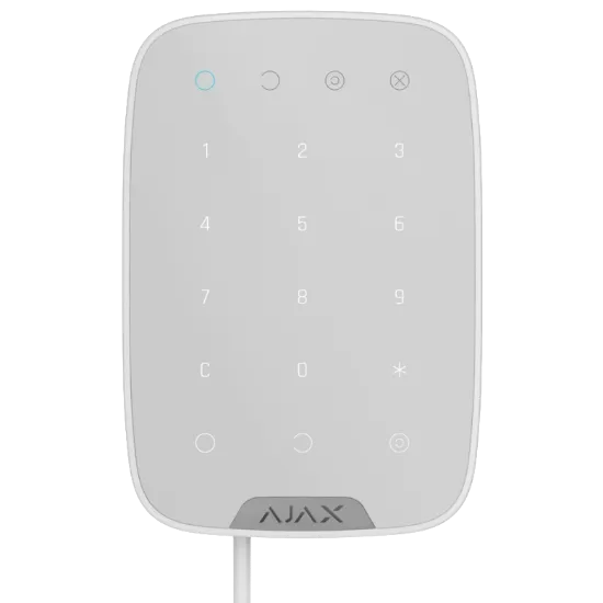  Зображення Ajax Ajax Keypad Fibra white 