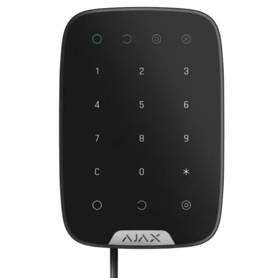  Зображення Ajax Ajax Keypad Fibra black 