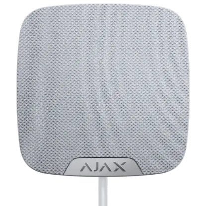  Зображення Ajax Ajax HomeSiren Fibra white 