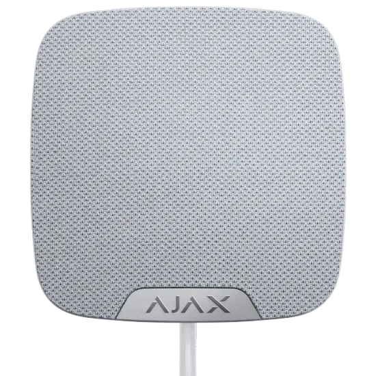  Зображення Ajax Ajax HomeSiren Fibra white 