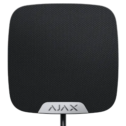  Зображення Ajax Ajax HomeSiren Fibra black 