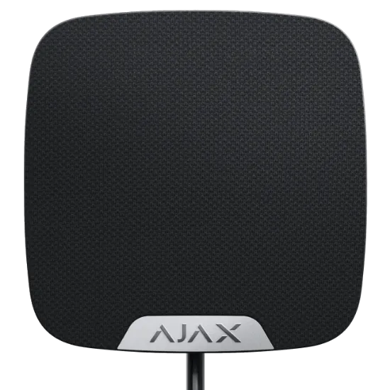  Зображення Ajax Ajax HomeSiren Fibra black 