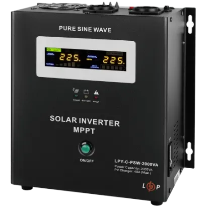  Зображення LogicPower LOGICPOWER LPY-С-PSW-2000VA (1400Вт) MPPT 24В 