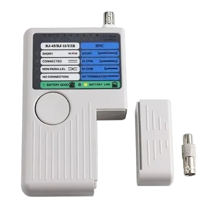  Зображення L&W RJ-45, RJ-12, USB та BNC 