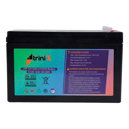  Зображення Trinix TRINIX LFP 12V12Ah LiFePo4 
