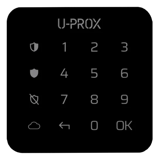  Зображення U-Prox U-Prox Keypad G1 Black 