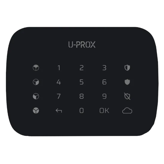  Зображення U-Prox U-Prox Keypad G4 Black 