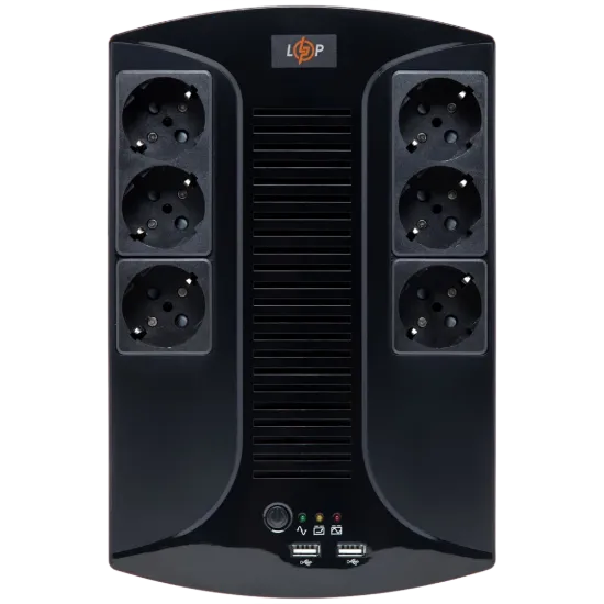  Зображення LogicPower LOGICPOWER 650VA-6PS (455Вт) 
