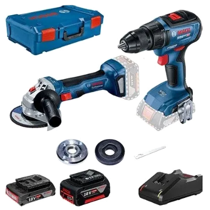  Зображення Bosch Bosch GSR 18В-50 + GWS 180-LI 