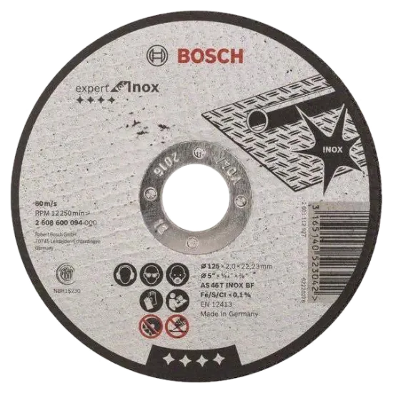  Зображення Bosch Bosch 125 x 1 мм (2608600549) 