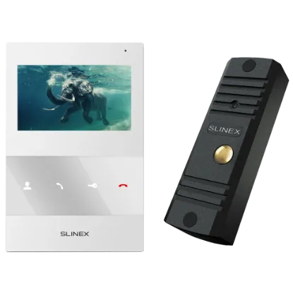  Зображення Slinex Slinex ML-16HD(Black)+SQ-04M(White) 