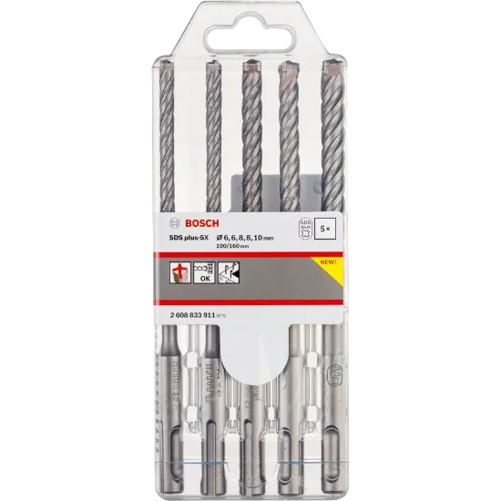  Зображення Bosch SDS plus-5X 6/6/8/8/10 