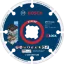  Зображення Bosch Bosch EXPERT Diamond Metal Wheel X-LOCK, 115 x 22,23 мм 