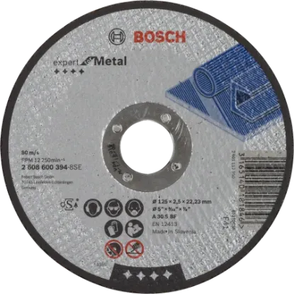  Зображення Bosch Bosch Expert for Metal 125x2.5х22.23 мм 