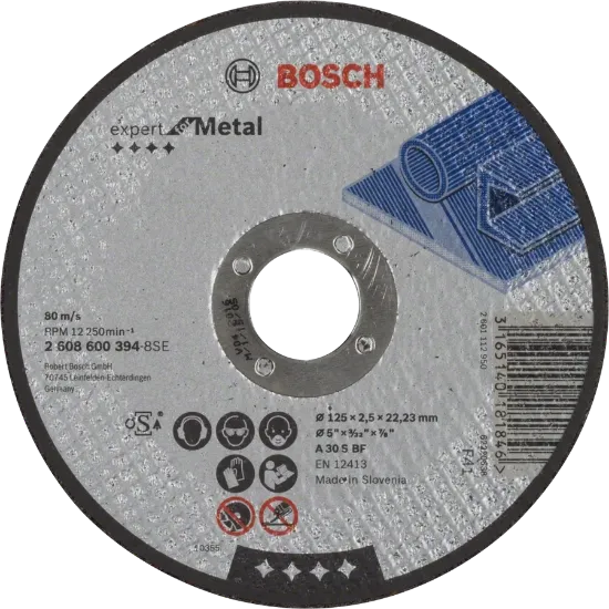  Зображення Bosch Bosch Expert for Metal 125x2.5х22.23 мм 