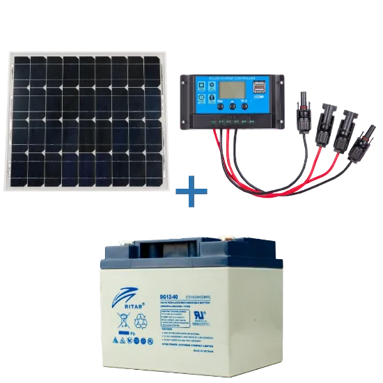  Зображення 12В, 10А, 40А-год, СП 55Вт, 8-4-1.3 