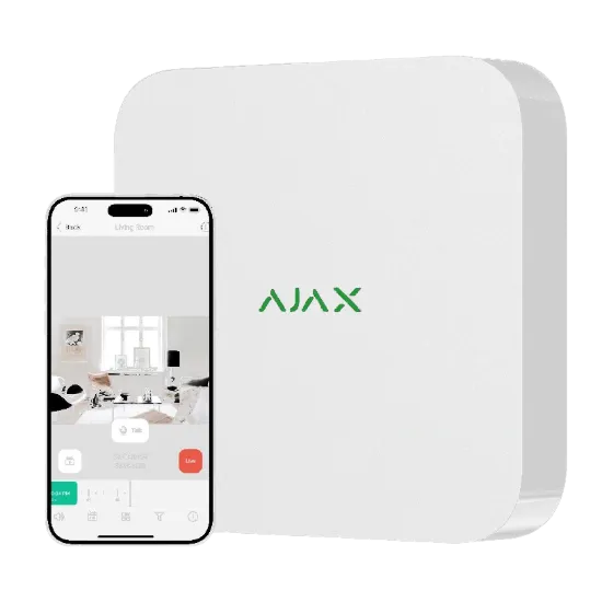  Зображення Ajax Ajax NVR (16ch) (8EU) white 