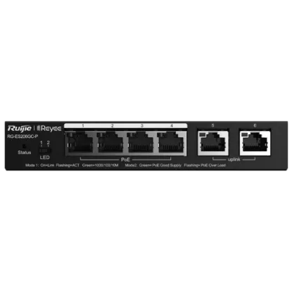  Зображення Ruijie Ruijie Reyee RG-ES206GC-P 
