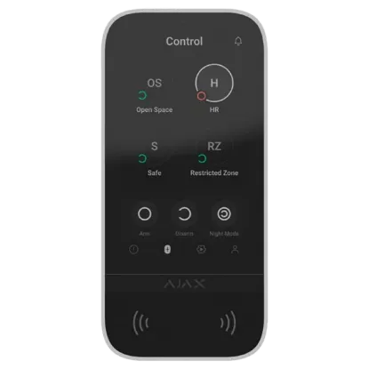  Зображення Ajax Ajax KeyPad TouchScreen (8EU) white 