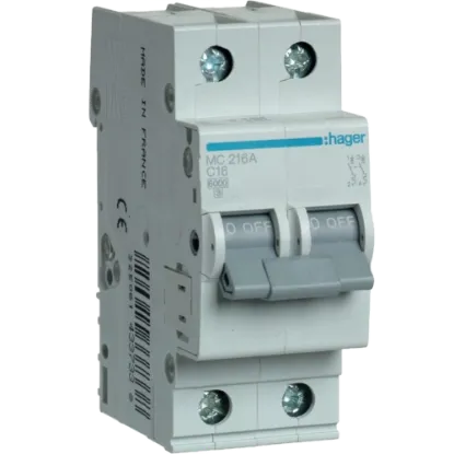  Зображення Hager Hager MC216A 